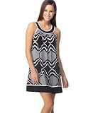 XOXO - XOXO Print Sleeveless Shift Dress
