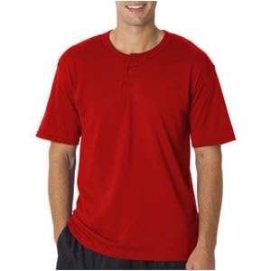 Buy 7927 Badger Adult Solid Henley Tee by Badger