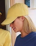 Contrasting Stitch BaseballCap with Velcro Closure