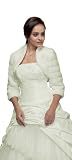 Fell Bolero 3/4 Arm zu Brautkleid Abendjäckchen