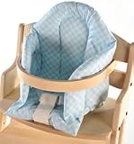 Babydan Universal Chair Cover Happy Flowers Light Blue
