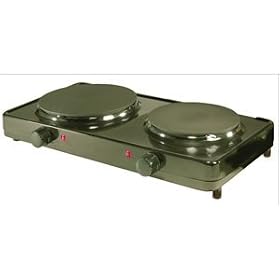 Aroma AHP-312 Electric Double Buffet Burner by Aroma
