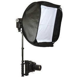 ALZO Flip Flash ® Bracket Softbox Kit - Achieve studio quality images with your Portable Flash Speedlight - for all DSLR - Requires Shoe Mount Adaptor for NIKON SB-900* - by alzodigital.com