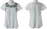 ROMEO & JULIET COUTURE Hippie Embroidered Shift Blouse