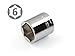TEKTON 3/8 Inch Drive x 21 mm 6-Point Socket | 14153