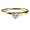 1/4 Carat Diamond Solitaire 14k Yellow Gold Engagement Ring