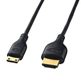 【サンワサプライ】イーサネット対応HIGH SPEED HDMIミニケーブル。フルハイビジョン対応機器に(1.5m) KM-HD22-15H speed22