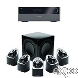 Mirage MX 5.1 Home Theater System and Harman Kardon AVR3650 7 x 85W 7.1-Channel A/V Receiver