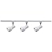 Nuvo Lighting TK320 3-Light Step-Cylinder Track-Lighting Kit, White