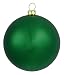 Matte Green Commercial Shatterproof Christmas Ball Ornament 3.25" (80mm)
