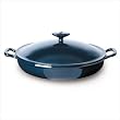 Emeril Enameled Cast Iron 4-Quart Jambalaya Pan with Lid