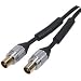 Cable coaxial haute qualit� m�le/m�le 90dB 1,5m�tres