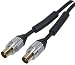 Cable coaxial haute qualite male/male 90dB 2,5metres