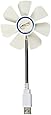 ARCTIC Breeze Mobile, USB-Powered 92mm Portable Fan, Portable Cooling Solution, Quiet Fan, Mini USB Fan, Mini Gooseneck Fan for laptop and PC - White