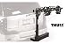 Sporting Goods : Thule 964 Revolver 4-Bike Hitch Mount Rack (2-Inch Receiver)