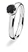 SPINNING Jewelry Damenring 925 Sterling Silber MAX *KAKI* Black Onyx