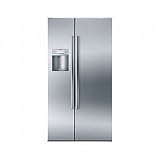 31bgDW1b3gL. SL160  Bosch : B22CS80SNS 22 cu. ft. Linea Series Side by Side Refrigerator   Stainless Steel Reviews