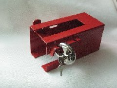 Caravan & Trailer Hitch Lock with Padlock Inc