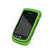 Neon Green Rubberized Snap-On Cover Case for Blackberry Torch 9800 thumb