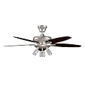 Leven Click-In Ceiling Fan Nickel (52")