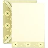 Daisy Border Printable Invitations