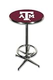 Texas A&M University Aggies Bar Pub Table Chrome