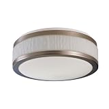 Buy American Fluorescent FUF213SNEC Fusion Flushmount, Satin Nickel Finish, 12-Inch by American Fluorescent