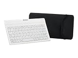 New - Ultra-Slim Bluetooth kbd White by Verbatim - 97754