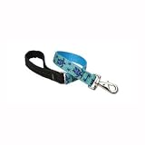 Durable 2 Foot Print Nylon Traffic Lead - 1 Inch Wide Bone Hunter