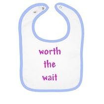 Adoption: Worth the Wait 2 Infants Bib