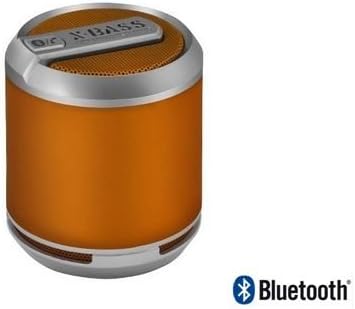 Cyanics Divoom Bluetune Solo Portable Bluetooth Speaker and Speakerphone for iPhone 5, 4S, 4, Samsung Galaxy S3, S2. iPad, LG Optimus G and more (Color Option: ORANGE)