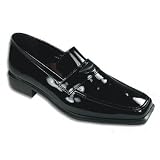 Tuxedo Shoe - Newport Square Toe Slip-On