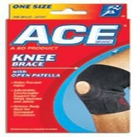 ACE Neoprene Open Knee Brace, One Size Fits All
