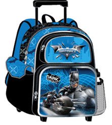 Batman Dark Knight Toddler Rolling Licensed Backpack