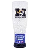 Missouri Tigers Crystal Pilsner Glass