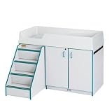 Jonti-Craft 5145JC004 Rainbow Accents Diaper Changer Changing