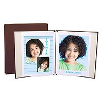 Lineco Pop Art Digital Photo Album with 10 Pages, 11" x 9", Turquoise