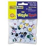 Wiggle Eyes Assortment, Assorted Colors, 100 Pieces per Pack
