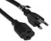 10 ft Outlet Saver Power Extension Cord - NEMA 5-15R to NEMA 5-15P