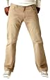 Dockers Men`s Iconic 5 Pocket Flat Front Khaki