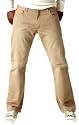 Dockers Men's Iconic 5 Pocket Flat Front Khaki