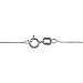 Kooljewelry Solid 14k Yellow or White Gold 0.8 mm Cable Chain Necklace (16, 18, 20, 24 or 30 inch)