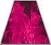 Inferno Pink Reflective Firefighter Fire Helmet Tetrahedrons - Set of 8
