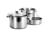 Review Arcosteel 1022GL-A / Arcosteel 8 Quart Stainless Steel Multi-Cooker Set