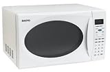 Sanyo EM-S5002W 1.1 Cubic Foot Capacity Countertop Microwave Oven