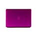 Macbook Pro 13 Case, GMYLE 4 in 1 Deep Purple Frosted Hard Case - Sleeve Bag and Keyboard Cover - Clear Screen Protector - (not fit for 13 Macbook Pro with Retina display)