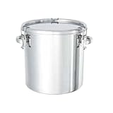 日東 ステンレスタンクSUS316Lクリップ式密閉タンク10L CTH24316L