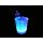 Fortune Products IB-RGBW9 LED Lighted Ice Bucket, 9.25" Diameter x 11.5" Height, 180oz Capacity, Multi-Color