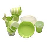 Baby-on-the-go Feeding Set - Green