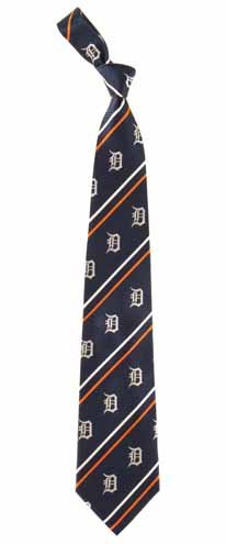 Detroit Tigers Cambridge Woven Silk Necktie